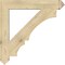 Ekena Millwork Balboa Arts & Crafts Rough Sawn Bracket, Douglas Fir, 6"W x 44"D x 44"H BKT06X44X44BOA03RDF - alternate 3